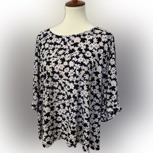 Daisy pattern, Downeast tunic shirt